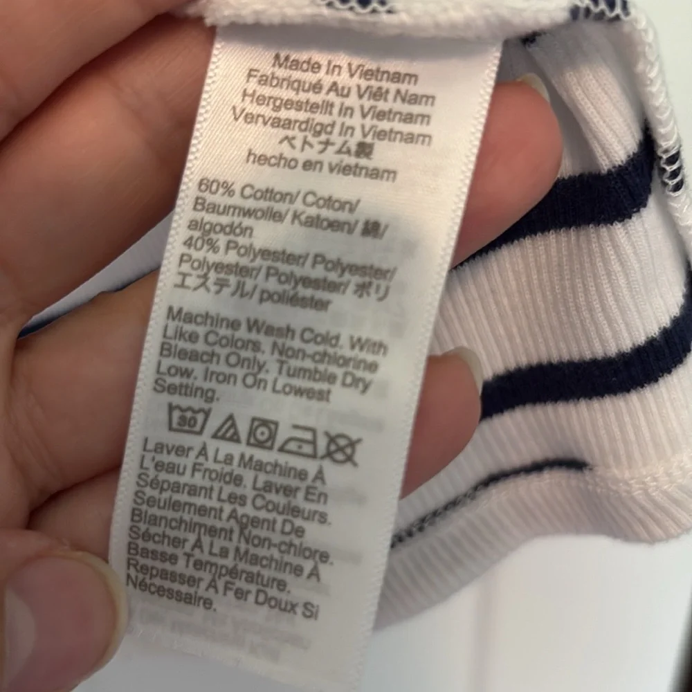 J Crew ribbed basic tank top